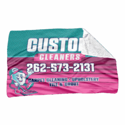 4776 SHERPA BLANKET CUSTOM-CLEANERS-SHIRPA