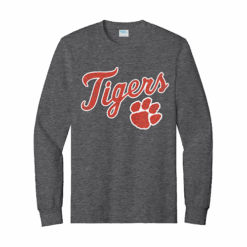 4937 PORT UNISEX LONGSLEEVE TEE CO-TIGERS-FR