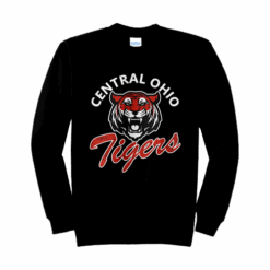 4937 PORT UNISEX CREW SWEATSHIRT CO-TIGERS-FR
