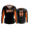 4985 WOMENS V NECK LONGSLEEVE WEST-BOYS-BASKETBALL