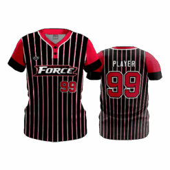 4945 WOMENS 2-BUTTON SCOOP NECK LYCRA MESH CAP-CITY-FORCE-1