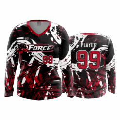 4945 WOMENS V NECK LONGSLEEVE CAP-CITY-FORCE-2