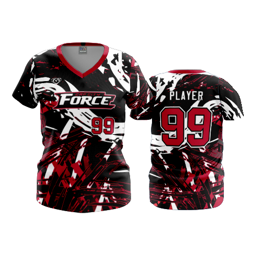 4945 WOMENS V NECK CAP-CITY-FORCE-2