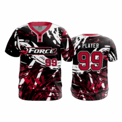 4945 MENS 2-BUTTON SCOOP NECK LYCRA MESH CAP-CITY-FORCE-2