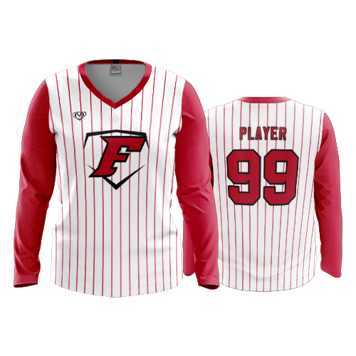 4945 WOMENS V NECK LONGSLEEVE CAP-CITY-FORCE-3