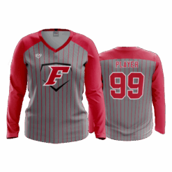 4945 WOMENS V NECK LONGSLEEVE CAP-CITY-FORCE-4