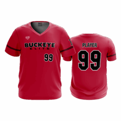 4938 MENS SPORT V NECK BUCKEYE-ELITE-FIXED-COLLARS