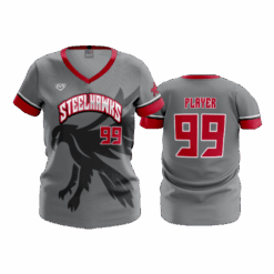 4950 WOMENS V NECK STEELHAWKS-2