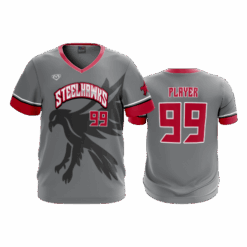 4949 MENS SPORT V NECK STEELHAWKS-2