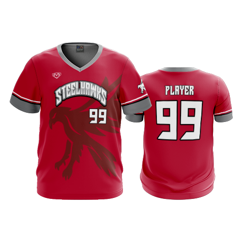 4949 MENS SPORT V NECK STEELHAWKS-3