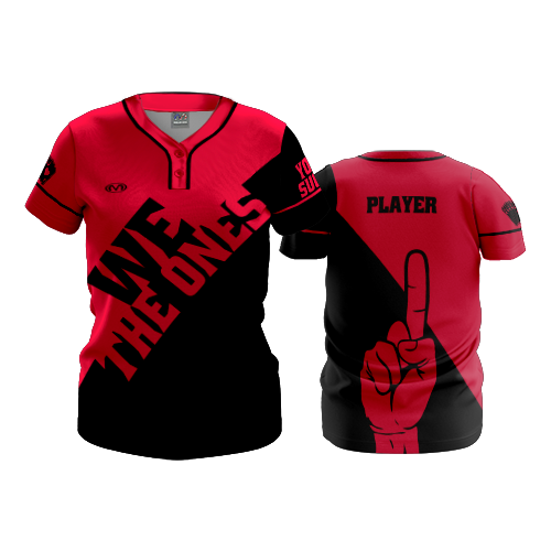 4962 WOMENS 2-BUTTON SCOOP NECK LYCRA MESH WE-THE-ONES