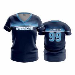 4951 WOMENS V NECK ADENA-WARRIORS-BASKETBALL