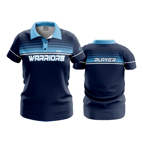 4951 WOMENS POLO ADENA-WARRIORS-BASKETBALL