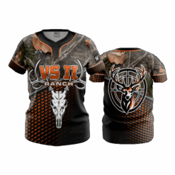 4963 WOMENS NO BUTTON SCOOP NECK VS-II-RANCH