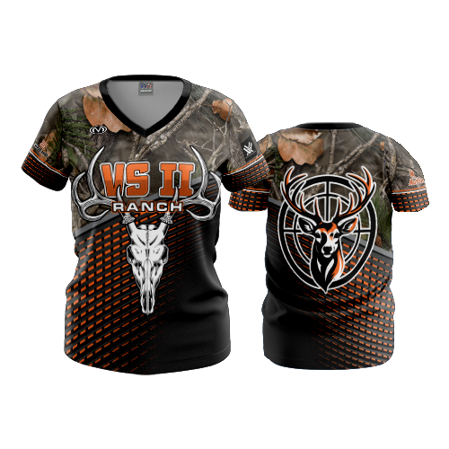 4963 WOMENS V NECK VS-II-RANCH