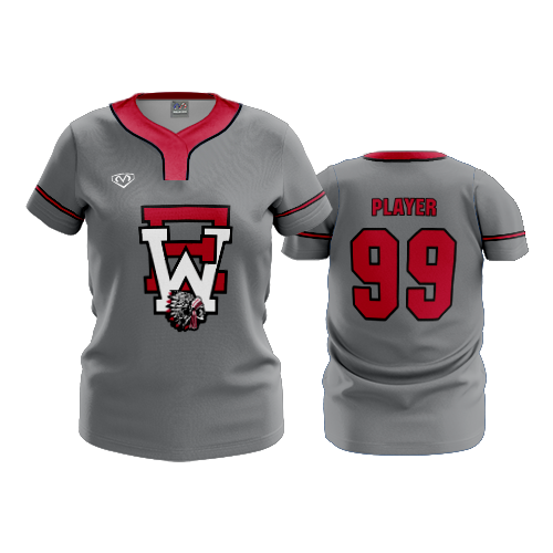 4961 WOMENS NO BUTTON SCOOP NECK EASTERN-WARRIORS-2