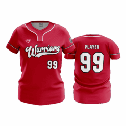 4961 WOMENS NO BUTTON SCOOP NECK EASTERN-WARRIORS-FP-1