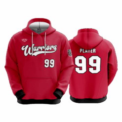 4961 UNISEX FLEECE HOODY EASTERN-WARRIORS-FP-1