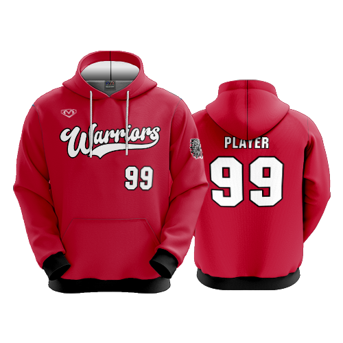 4961 UNISEX FLEECE HOODY EASTERN-WARRIORS-FP-1