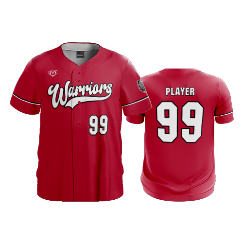 4961 MENS FULL BUTTON DOWN EASTERN-WARRIORS-FP-1