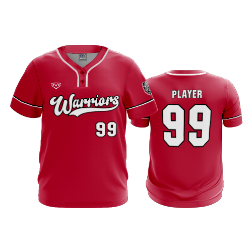 4961 MENS 2-BUTTON SCOOP NECK LYCRA MESH EASTERN-WARRIORS-FP-1