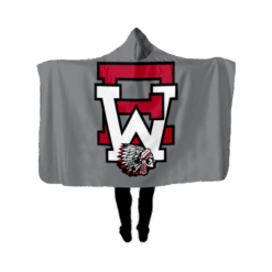 4961 UNISEX FAN WRAP HOODY EASTERN-WARRIORS-FP-1