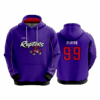 4977 UNISEX FLEECE HOODY RAPTORS-BASKETBALL