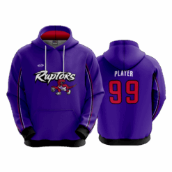 4977 UNISEX FLEECE HOODY RAPTORS-BASKETBALL