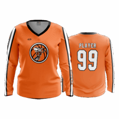 4991 WOMENS V NECK LONGSLEEVE SIDERS-FIX