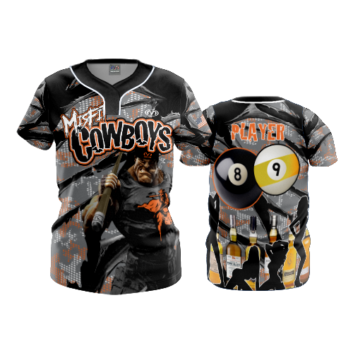 4983 WOMENS NO BUTTON SCOOP NECK MISFIT-COWBOYS-2