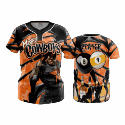 4983 WOMENS NO BUTTON SCOOP NECK MISFIT-COWBOYS