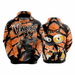 4983 UNISEX FLEECE HOODY MISFIT-COWBOYS