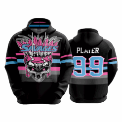 4986 UNISEX FLEECE HOODY SAVAGES-1