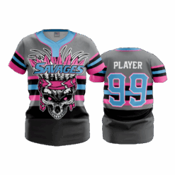 4986 WOMENS NO BUTTON SCOOP NECK SAVAGES-2