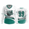 3296 WOMENS V NECK LONGSLEEVE OHIO-STING-BATTEN