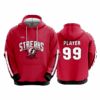 4987 UNISEX FLEECE HOODY PIKETON-GIRLS-BASKETBALL