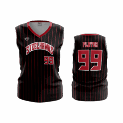 4950 WOMENS V NECK SLEEVELESS STEELHAWKS-ADD