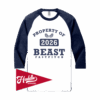 4984 DISTRICT ¾ RAGLAN SLEEVE BEAST-FR