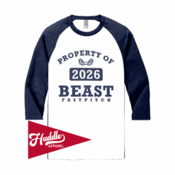 4984 DISTRICT ¾ RAGLAN SLEEVE BEAST-FR