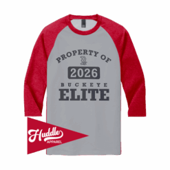 4959 DISTRICT ¾ RAGLAN SLEEVE BUCKEYE-ELITE-FR
