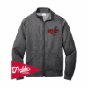 4937 PORT UNISEX FULL ZIP CENTRAL-OHIO-TIGERS-FR