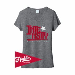 4955 PORT WOMENS V-NECK T-SHIRT INTENSITY-FP-FR