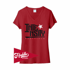 4955 PORT WOMENS V-NECK T-SHIRT INTENSITY-FP-FR