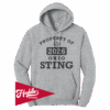 4954 PORT UNISEX HOODY OHIO-STING-FR