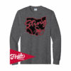 4954 PORT UNISEX LONGSLEEVE TEE OHIO-STING-FR