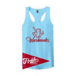 4952 NEXT LEVEL WOMENS RACERBACK WARHAWKS-FR