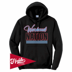 4943 PORT UNISEX HOODY WARHAWKS-FR