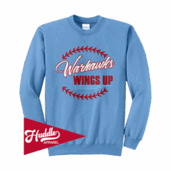 4952 PORT UNISEX CREW SWEATSHIRT WARHAWKS-FR