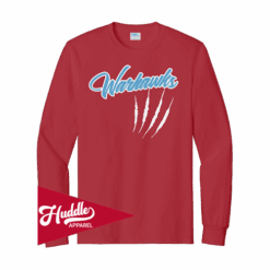 4943 PORT UNISEX LONGSLEEVE TEE WARHAWKS-FR