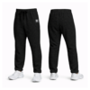 WAFFLE SWEAT PANTS BLACK